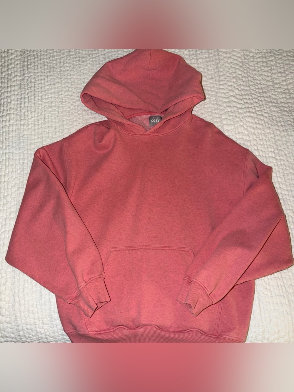 aritzia TNA cozy fleece mega hoodie